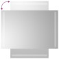 vidaXL Espejo de baño con LED 40x60 cm vidaXL Espejo de baño con LED 40x60 cm