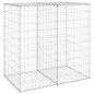 vidaXL Muro de gaviones con cubiertas acero galvanizado 100x60x100 cm vidaXL Muro de gaviones con cubiertas acero galvanizado 100x60x100 cm