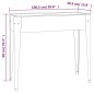 vidaXL Jardineras 2 unidades acero galvanizado