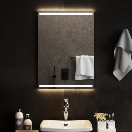 vidaXL Espejo de baño con LED 50x70 cm