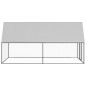 vidaXL Jaula gallinero de exterior de acero galvanizado 2x4x2 m vidaXL Jaula gallinero de exterior de acero galvanizado 2x4x2 m