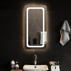 vidaXL Espejo de baño con LED 40x80 cm