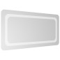 vidaXL Espejo de baño con LED 40x80 cm vidaXL Espejo de baño con LED 40x80 cm