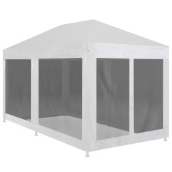 vidaXL Carpa de celebraciones con 6 paredes de malla 6x3 m