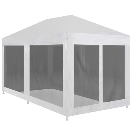 vidaXL Carpa de celebraciones con 6 paredes de malla 6x3 m