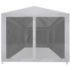 vidaXL Carpa de celebraciones con 6 paredes de malla 6x3 m