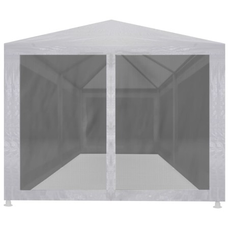 vidaXL Carpa de celebraciones con 6 paredes de malla 6x3 m