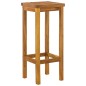vidaXL Mesa y taburetes altos de jardín 3 pzas madera maciza acacia vidaXL Mesa y taburetes altos de jardín 3 pzas madera maciza acacia