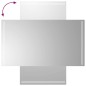 vidaXL Espejo de baño con LED 50x90 cm vidaXL Espejo de baño con LED 50x90 cm
