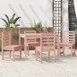 vidaXL Juego de comedor para jardín 5 pzas madera maciza Douglas vidaXL Juego de comedor para jardín 5 pzas madera maciza Douglas