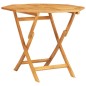 vidaXL Juego de comedor para jardín 5 piezas madera maciza de teca vidaXL Juego de comedor para jardín 5 piezas madera maciza de teca