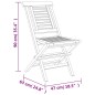 vidaXL Juego de comedor para jardín 5 piezas madera maciza de teca vidaXL Juego de comedor para jardín 5 piezas madera maciza de teca