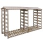 vidaXL Caseta para leña madera de pino impregnada 300x90x176 cm vidaXL Caseta para leña madera de pino impregnada 300x90x176 cm