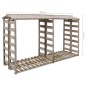 vidaXL Caseta para leña madera de pino impregnada 300x90x176 cm vidaXL Caseta para leña madera de pino impregnada 300x90x176 cm