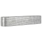 vidaXL Jardinera arriate acero recubrimiento polvo plata 368x80x68 cm vidaXL Jardinera arriate acero recubrimiento polvo plata 368x80x68 cm