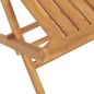 vidaXL Sillas de jardín plegables 4 uds madera maciza teca 47x47x89 cm vidaXL Sillas de jardín plegables 4 uds madera maciza teca 47x47x89 cm