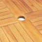 vidaXL Juego de comedor para jardín 5 piezas madera maciza de teca vidaXL Juego de comedor para jardín 5 piezas madera maciza de teca