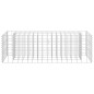 vidaXL Arriate de gaviones de acero galvanizado 90x30x30 cm vidaXL Arriate de gaviones de acero galvanizado 90x30x30 cm