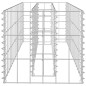 vidaXL Arriate de gaviones de acero galvanizado 90x30x30 cm vidaXL Arriate de gaviones de acero galvanizado 90x30x30 cm