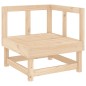 vidaXL Juego de sofás de jardín 5 piezas madera maciza de pino vidaXL Juego de sofás de jardín 5 piezas madera maciza de pino