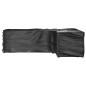 vidaXL Fundas muebles jardín forma de L 2 uds 16 ojales 260x210x80 cm vidaXL Fundas muebles jardín forma de L 2 uds 16 ojales 260x210x80 cm