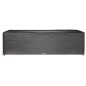 vidaXL Fundas muebles jardín 2 uds 16 ojales rectangular 300x200x75 cm