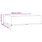 vidaXL Fundas muebles jardín 2 uds 16 ojales rectangular 300x200x75 cm