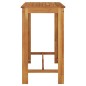 vidaXL Mesa alta de jardín madera maciza de acacia 120x60x105 cm vidaXL Mesa alta de jardín madera maciza de acacia 120x60x105 cm