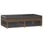 vidaXL Fundas muebles de jardín 2 uds 8 ojales rectangular 125x70x35cm