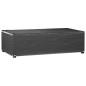 vidaXL Fundas muebles de jardín 2 uds 8 ojales rectangular 125x70x35cm