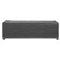 vidaXL Fundas muebles de jardín 2 uds 8 ojales rectangular 125x70x35cm