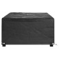 vidaXL Fundas muebles de jardín 2 uds 8 ojales rectangular 125x70x35cm