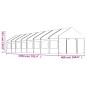 vidaXL Cenador con techo polietileno blanco 17,84x4,08x3,22 m vidaXL Cenador con techo polietileno blanco 17,84x4,08x3,22 m