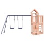 vidaXL Parque infantil de exterior madera maciza Douglas