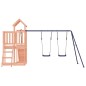 vidaXL Parque infantil de exterior madera maciza Douglas