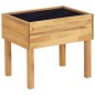 vidaXL Jardinera elevada de madera maciza de acacia 50x40x45 cm vidaXL Jardinera elevada de madera maciza de acacia 50x40x45 cm