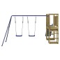 vidaXL Parque infantil de exterior madera de pino impregnada vidaXL Parque infantil de exterior madera de pino impregnada