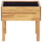 vidaXL Jardinera elevada de madera maciza de acacia 50x40x45 cm vidaXL Jardinera elevada de madera maciza de acacia 50x40x45 cm