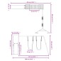 vidaXL Parque infantil de exterior madera de pino impregnada vidaXL Parque infantil de exterior madera de pino impregnada