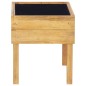 vidaXL Jardinera elevada de madera maciza de acacia 50x40x45 cm vidaXL Jardinera elevada de madera maciza de acacia 50x40x45 cm