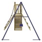 vidaXL Parque infantil de exterior madera de pino impregnada vidaXL Parque infantil de exterior madera de pino impregnada