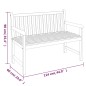 vidaXL Juego de comedor para jardín 3 pzas madera maciza de teca