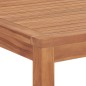 vidaXL Juego de comedor para jardín 9 piezas madera maciza de teca vidaXL Juego de comedor para jardín 9 piezas madera maciza de teca