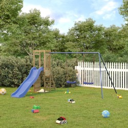 vidaXL Parque infantil de exterior madera de pino impregnada