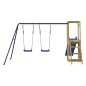 vidaXL Parque infantil de exterior madera de pino impregnada vidaXL Parque infantil de exterior madera de pino impregnada