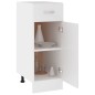 vidaXL Armario inferior cajón cocina madera de ingeniería 30x46x81,5cm vidaXL Armario inferior cajón cocina madera de ingeniería 30x46x81,5cm