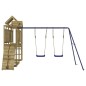 vidaXL Parque infantil de exterior madera de pino impregnada vidaXL Parque infantil de exterior madera de pino impregnada