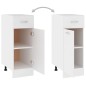 vidaXL Armario inferior cajón cocina madera de ingeniería 30x46x81,5cm vidaXL Armario inferior cajón cocina madera de ingeniería 30x46x81,5cm