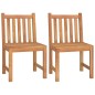 vidaXL Juego de comedor para jardín 5 piezas madera maciza de teca