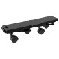 vidaXL Plataformas móviles con 4 ruedas 10 uds PP negro 170 kg vidaXL Plataformas móviles con 4 ruedas 10 uds PP negro 170 kg